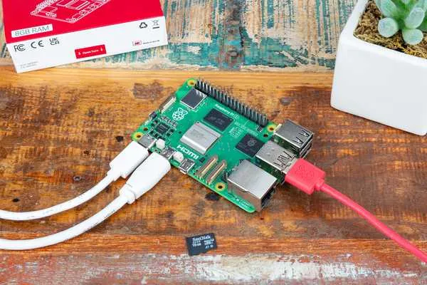 Photo of a Raspberry Pi